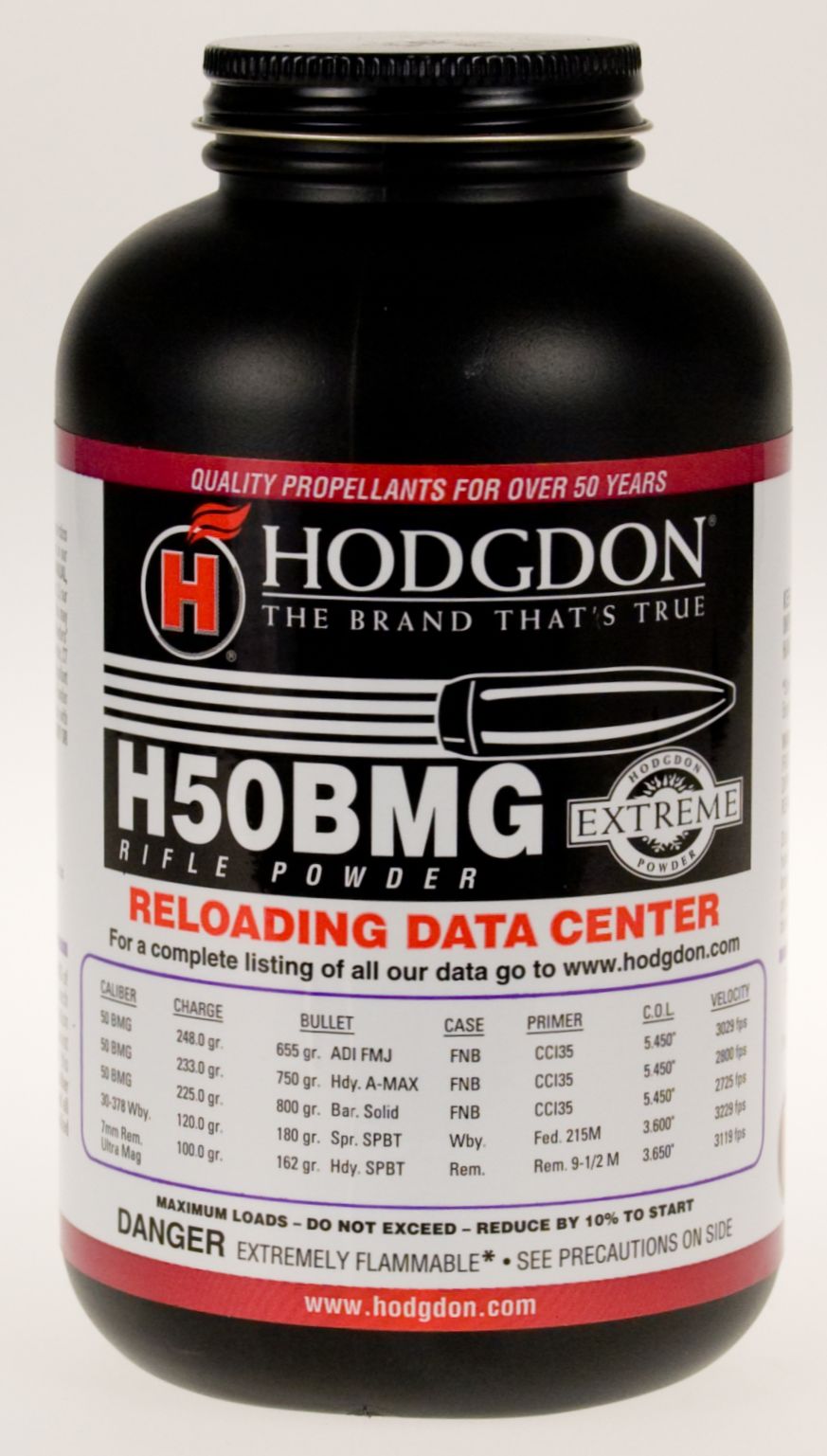 Hodgdon H50BMG Powder